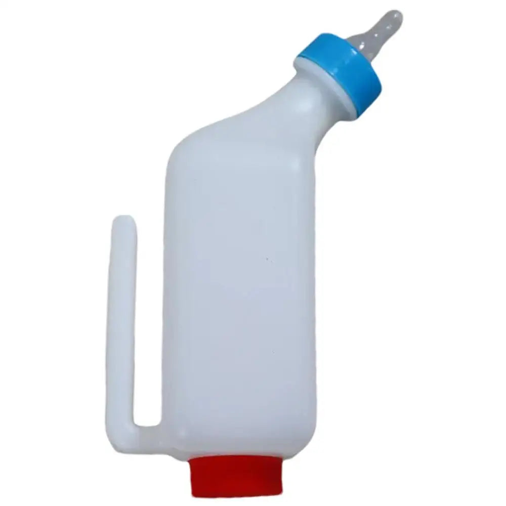 Lamb Milk Bottle Baby Goat Milk Feeding Feeder Hangable Milk Feeder with Clear Scale Soft Nipple Animal feeding supplies