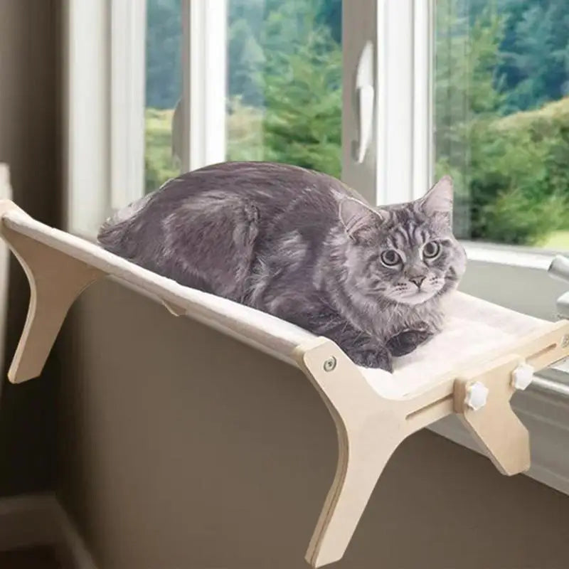 Cat House Window Perch Ultra-Soft Cat Window Hammock Bed Easy Washable Fabric Hammock Hanging Bed Household Pet Supplies